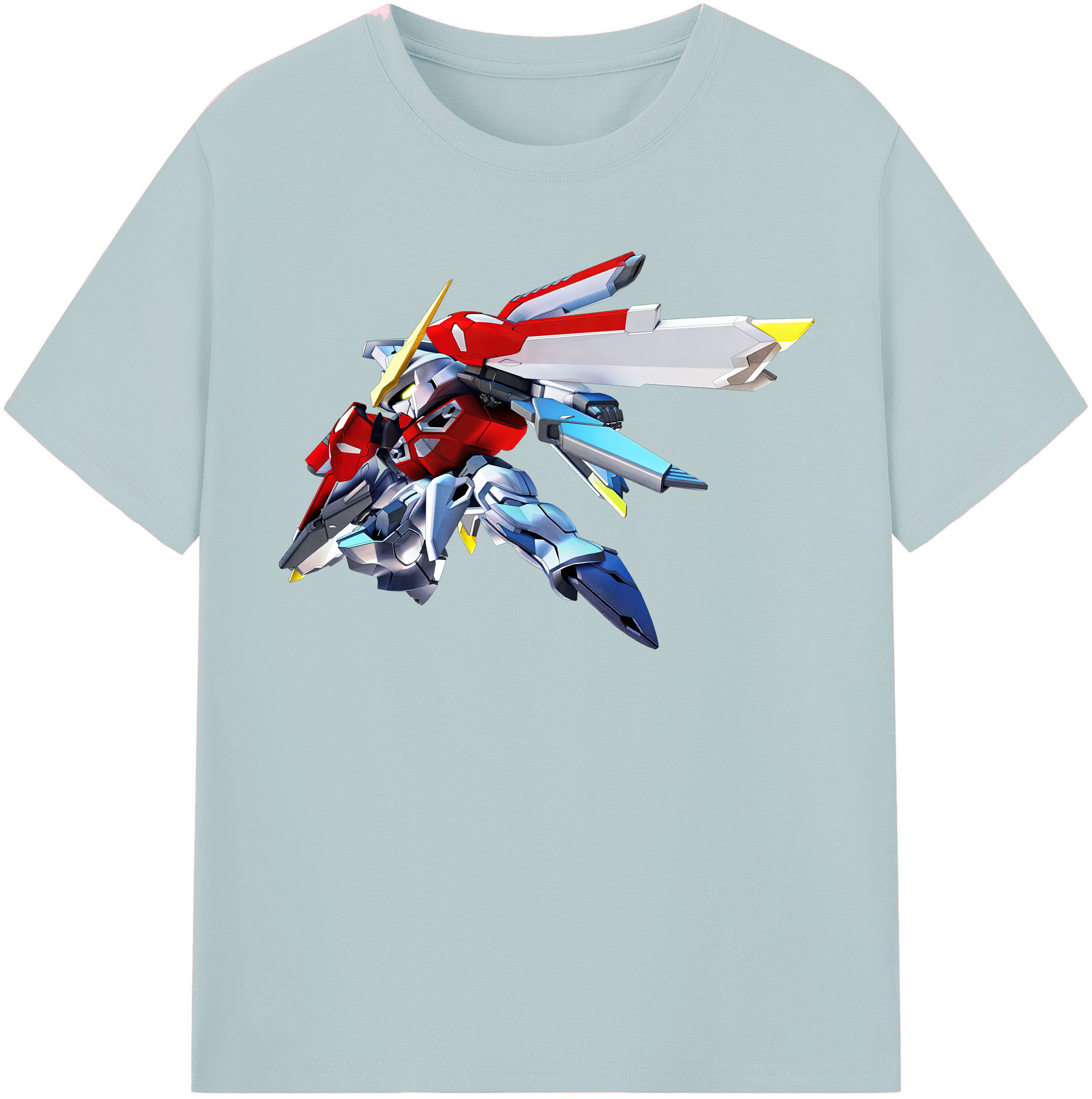 （画像用） 機動戦士ガンダム Mobile Suit Gundam 綿100％半袖Tシャツ（フロントプリント）